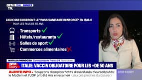 Italie: vaccin obligatoire pour les plus de 50 ans