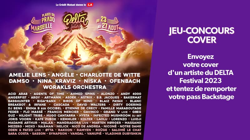 JEU CONCOURS COVER : VOTRE PASS BACKSTAGE POUR LE DELTA FESTIVAL