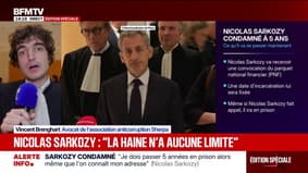 Condamnation de Nicolas Sarkozy: "Il y a un décalage complet entre ses déclarations et la réalité de ce dossier", déclare l'avocat de l'association anticorruption Sherpa 