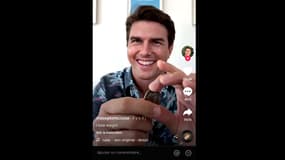 Le "deep fake" du compte TikTok DeepTomCruise