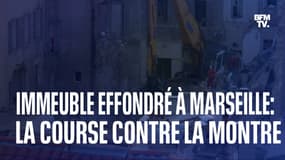 Immeuble effondré à Marseille: la course contre la montre