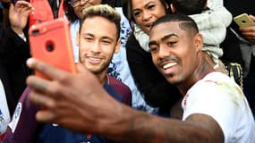 Neymar et Malcom 