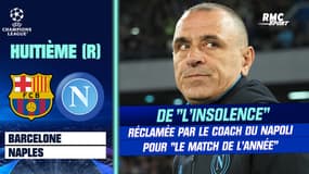 Barça - Naples : "Le match de l'année" pour Calzona qui réclame de "l'insolence" face aux Blaugrana