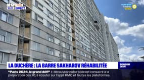 Lyon - La Duchère : la barre Sakharov réhabilitée