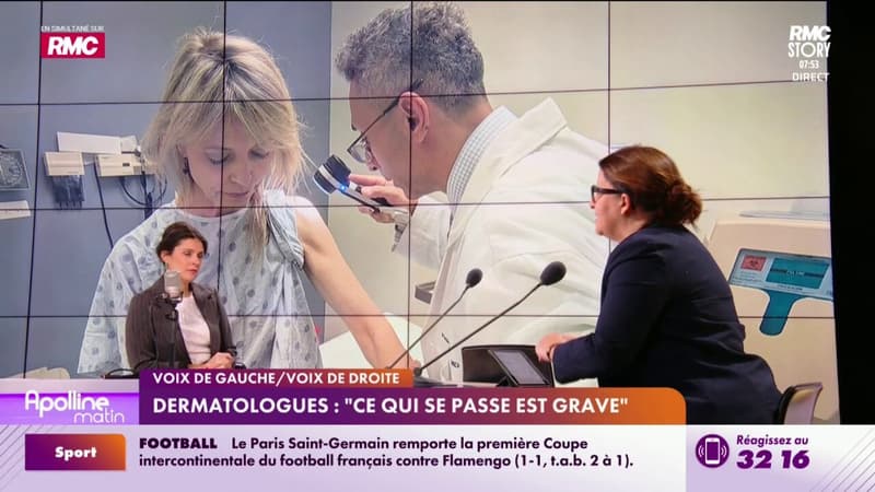 Voix de gauche - Dermatologues : "ce qui se passe est grave"