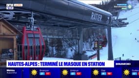 Hautes-Alpes: fin du port du masque dans les stations de ski