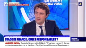 Législatives: François-Marie Didier (LR) blâme Gérald Darmanin après les incidents au Stade de France