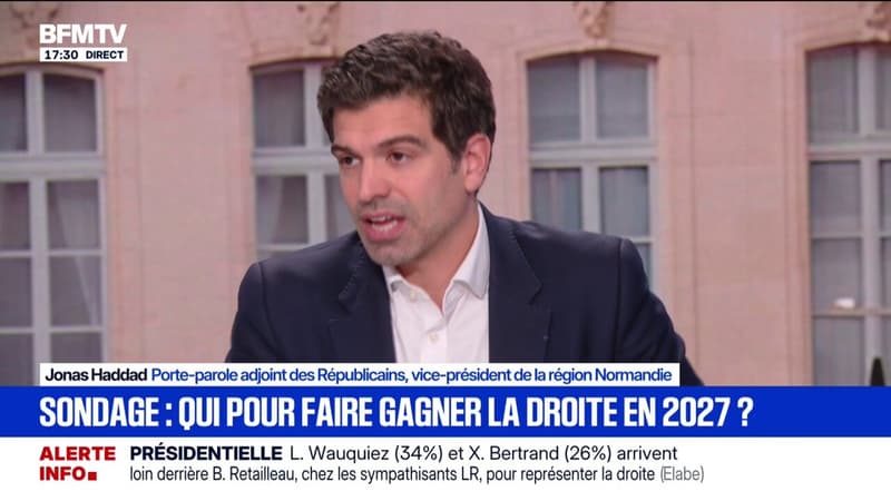 "Il faut qu'on mette le paquet sur les municipales parce que fondamentalement, les Français veulent une politique de droite", selon Jonas Haddad (porte-parole adjoint des Républicains)