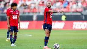Rémy Cabella, du Losc, lors du match amical face au Celta Vigo, le 30 juillet 2024