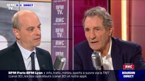 Jean-Michel Blanquer face à Jean-Jacques Bourdin en direct - 14/02