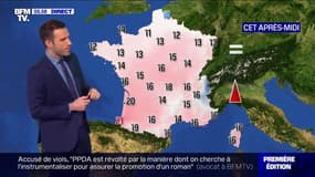 Jusqu'à 21°C à Biarritz… Des températures très douces sur une bonne partie du pays ce vendredi