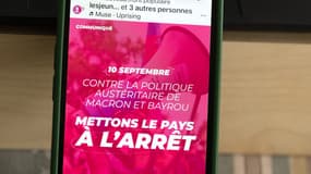 Une publication du compte "Les Jeunes Generation.s" sur un réseau social appelant à une mobilisation le 10 septembre 2025, suite à un appel initialement lancé par le mouvement "Bloquons tout" contre les coupes budgétaires souhaitées par le Premier ministre François Bayrou.