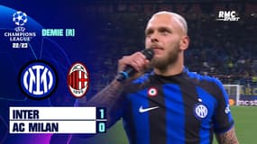 Inter - Milan : La communion de Dimarco avec les supporters nerazzurri