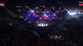 L'Accor Arena de Bercy, bien rempli dès 18h30 pour cet UFC Paris 2024