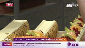 Noël au travail : "Ce sont les deux plus grosses journées de l'année"; explique Mickaël, boulanger