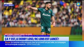 Ligue 1: Adrien Thomasson lance le derby entre Lens et le Losc
