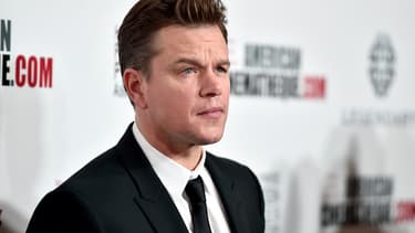 Matt Damon, le 14 octobre 2016