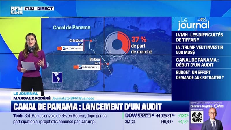 Canal de Panama : lancement d'un audit