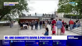 Val d'Oise: une guinguette a ouvert ses portes à Pontoise