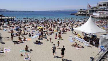 La plage des Catalans, située en plein coeur de Marseille, a déjà bénéficié de travaux de sécurisation.