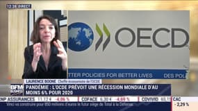 Laurence Boone (OCDE) : L'OCDE prévoit une récession mondiale d'au moins 6% pour 2020 - 11/06
