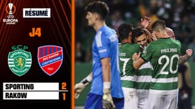 Résumé : Sporting 2-1 Rakow - Ligue Europa (4e journée)