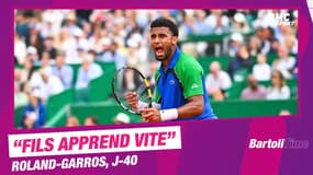 Tennis : "Arthur Fils apprend vite" avant Roland-Garros reconnait Grosjean