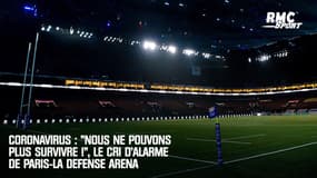 Coronavirus : "Nous ne pouvons plus survivre !", le cri d'alarme de Paris-La Défense Arena