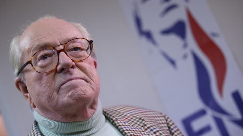 Jean-Marie Le Pen, le 23 mars 2014.