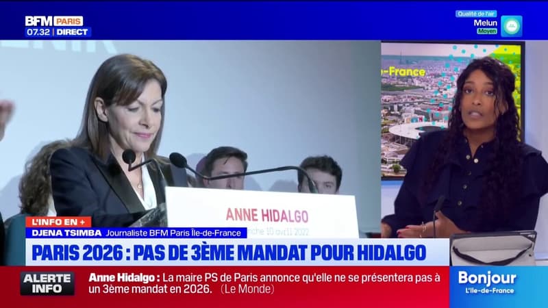 Municipales 2026 à Paris: pas de 3e mandat pour Anne Hidalgo