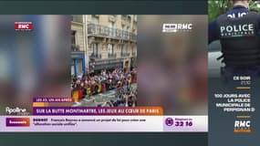 Un an après les JO, retour sur l'épreuve de cyclisme féminine et masculine dans une ambiance survoltée sur la Butte Montmartre