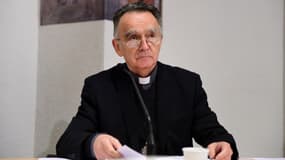 Le président de la Conférence des évêques de France, Mgr Georges Pontier, à la conférence du 4 novembre 2014.