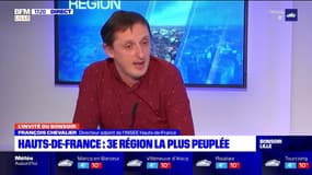 Hauts-de-France:  "Lille, Roubaix et Tourcoing continuent de progresser en terme de population" constate François Chevalier, directeur adjoint de l'INSEE 