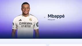 Kylian Mbappé est désormais dans l'effectif du Real Madrid sur le site du club