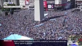 Des scènes de liesse à Buenos Aires après la victoire de l'Argentine