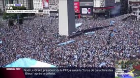 Des scènes de liesse à Buenos Aires après la victoire de l'Argentine