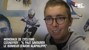 Mondiaux de cyclisme : « Il faut savourer le bonheur d’avoir Alaphilippe » estime Cosnefroy 