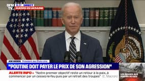 Joe Biden: "Les États-Unis ont l'intention d'apporter une aide de près d'un milliard de dollars à l'Ukraine"