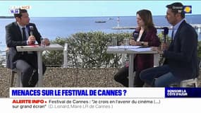 Cannes: David Lisnard déplore les actions militantes contre le festival