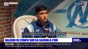 OM: Balerdi sent que "Lens peut perdre des points" sur les trois derniers matchs