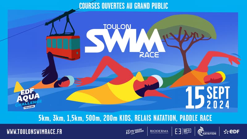 Toulon Swim Race