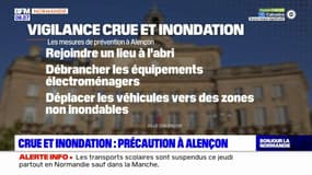 Alençon: les autorités alertent sur des risques de crue et inondation