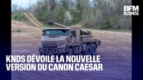  KNDS dévoile la nouvelle version du canon Caesar 