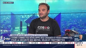 Romain Afflelou (Cosmo Connected) : Cosmo Connected développe des casques et feux connectés pour la sécurité des motos, vélos et trottinettes - 09/03