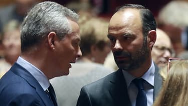 Bruno Le Maire et Édouard Philippe