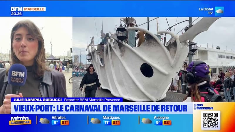 Vieux-Port: le carnaval de Marseille de retour samedi