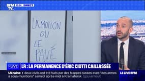 Permanence d'Éric Ciotti vandalisée: Benjamin Haddad (Renaissance) "condamne" cet acte qu'il juge "inadmissible" 