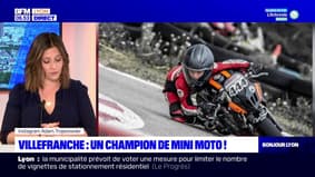 Un champion de mini moto, âgé de 10 ans, est originaire de Villefranche