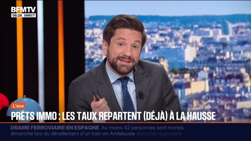 BFM Conso : Prêts immo, les taux repartent (déjà) à la hausse - 21/01