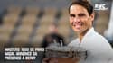 Masters 1000 de Paris : Nadal annonce sa présence à Bercy